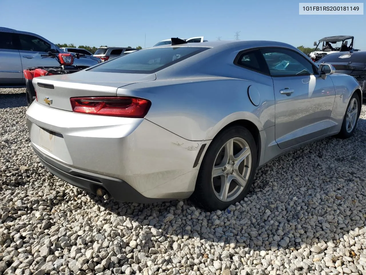 2016 Chevrolet Camaro Lt VIN: 1G1FB1RS2G0181149 Lot: 71836644