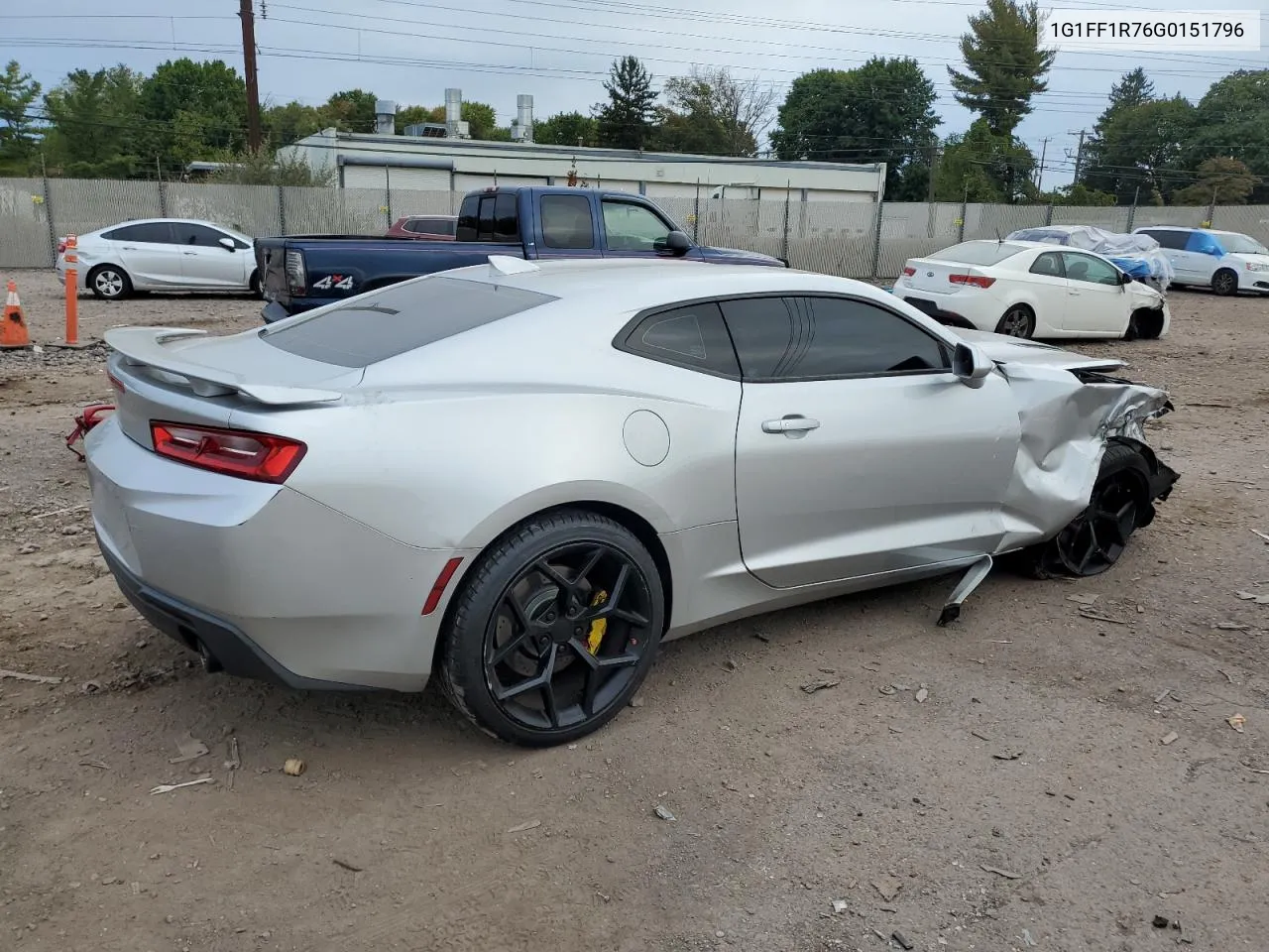 2016 Chevrolet Camaro Ss VIN: 1G1FF1R76G0151796 Lot: 72041404