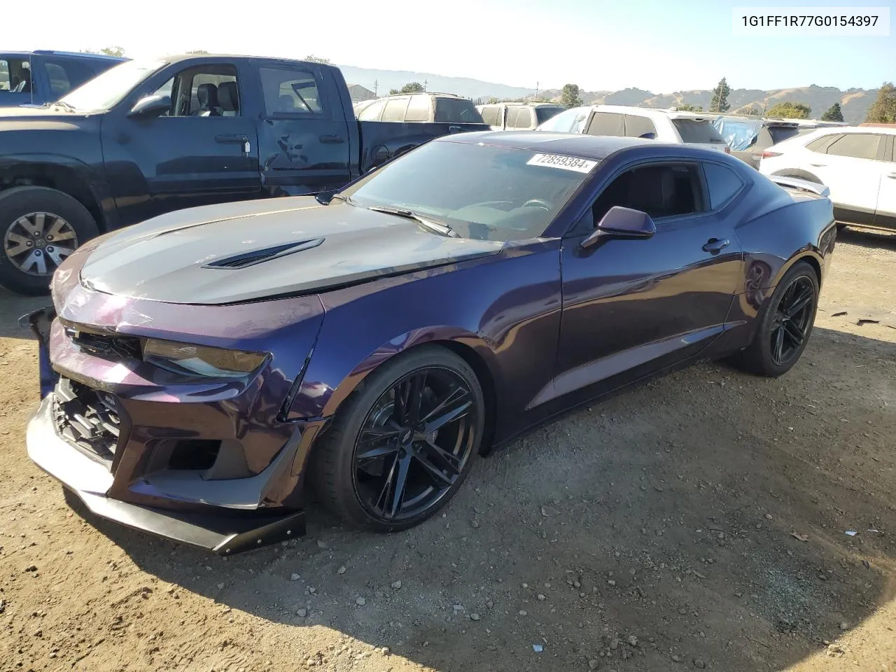 1G1FF1R77G0154397 2016 Chevrolet Camaro Ss