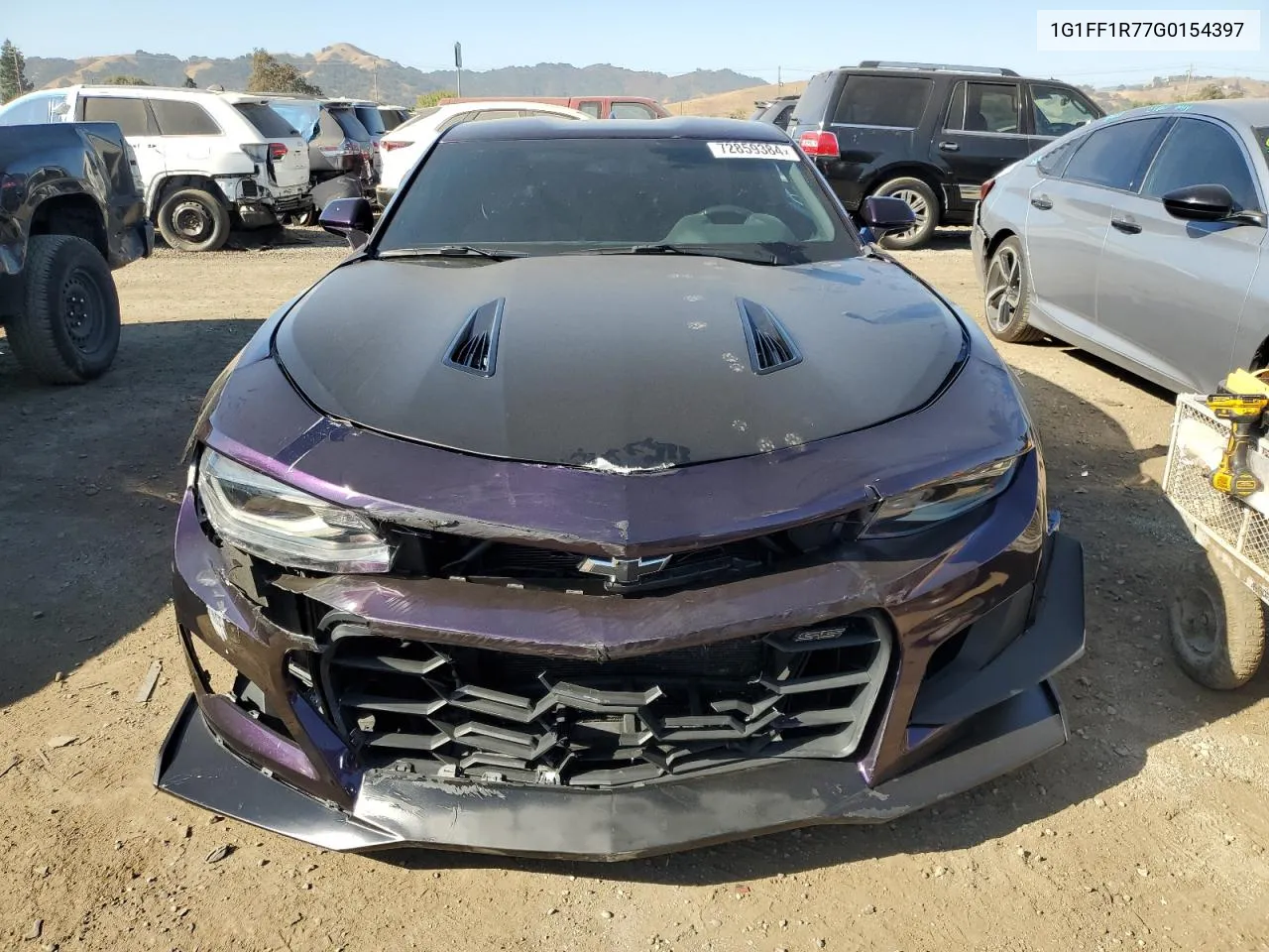 1G1FF1R77G0154397 2016 Chevrolet Camaro Ss