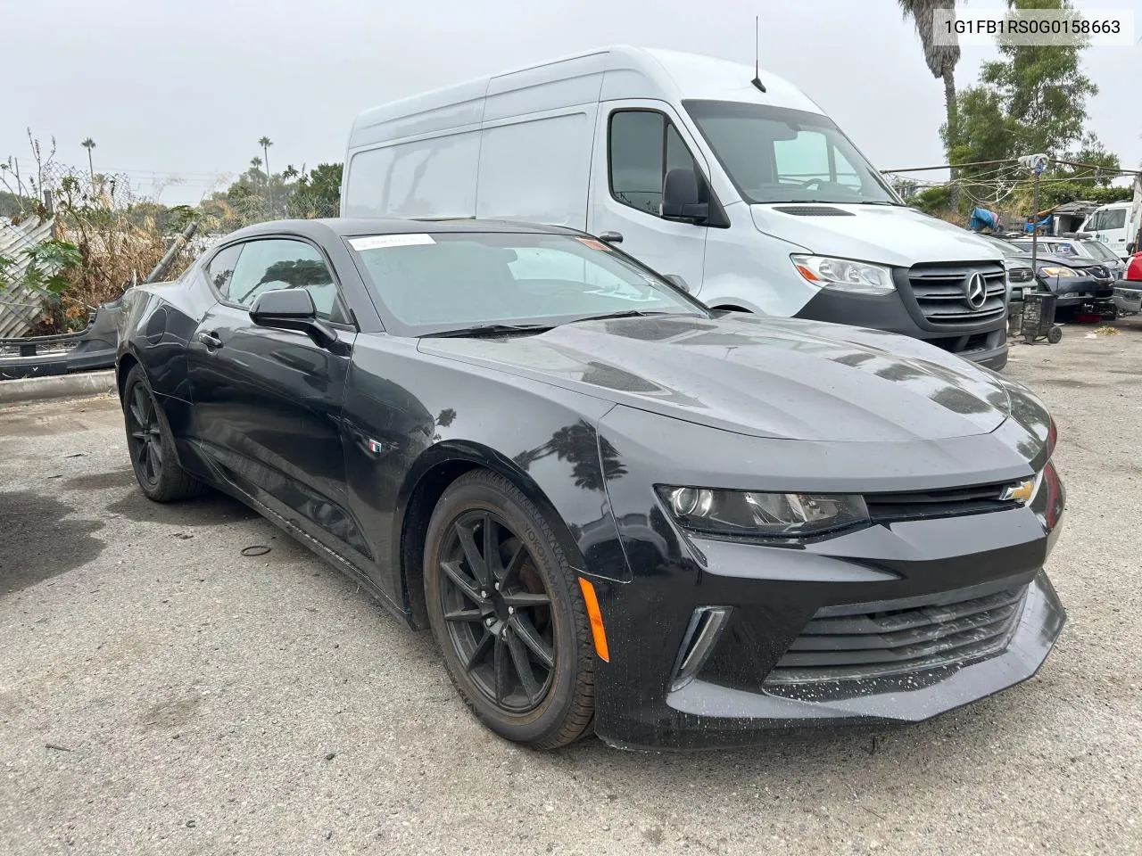 2016 Chevrolet Camaro Lt VIN: 1G1FB1RS0G0158663 Lot: 72972034