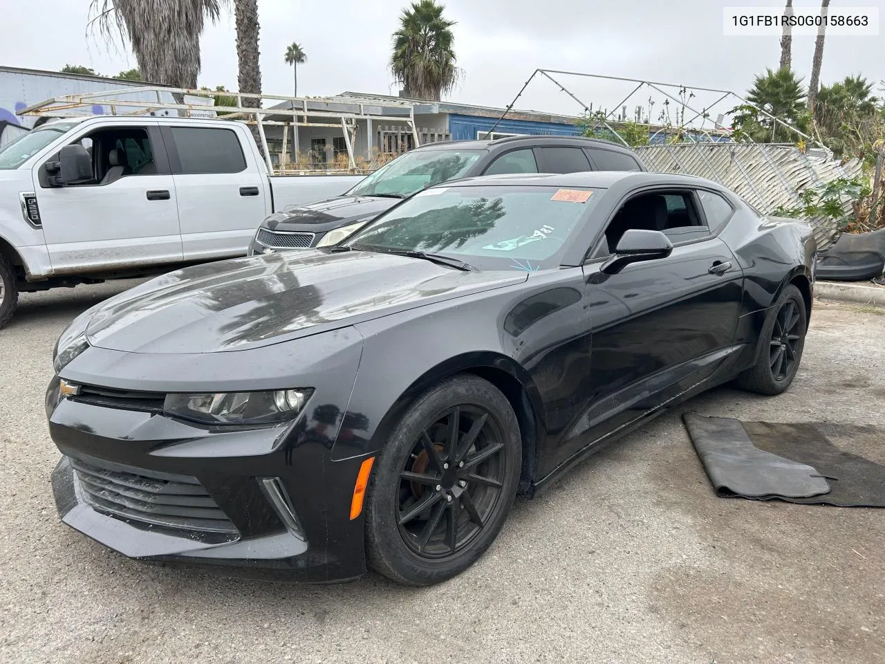 2016 Chevrolet Camaro Lt VIN: 1G1FB1RS0G0158663 Lot: 72972034