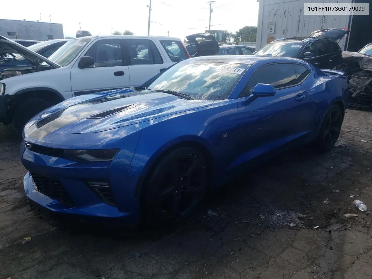 2016 Chevrolet Camaro Ss VIN: 1G1FF1R73G0179099 Lot: 73005104