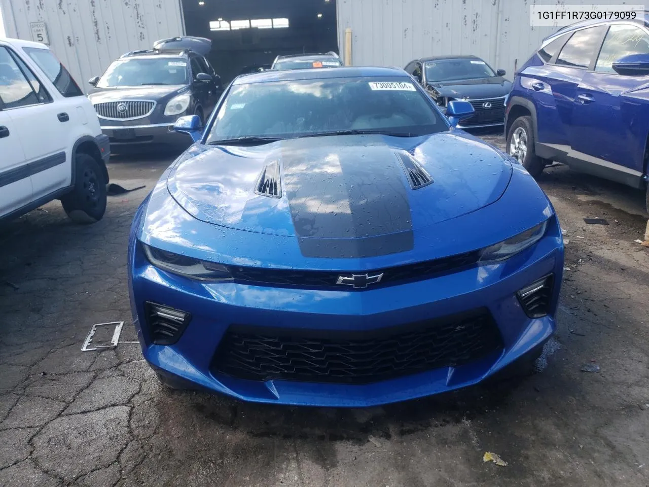 2016 Chevrolet Camaro Ss VIN: 1G1FF1R73G0179099 Lot: 73005104