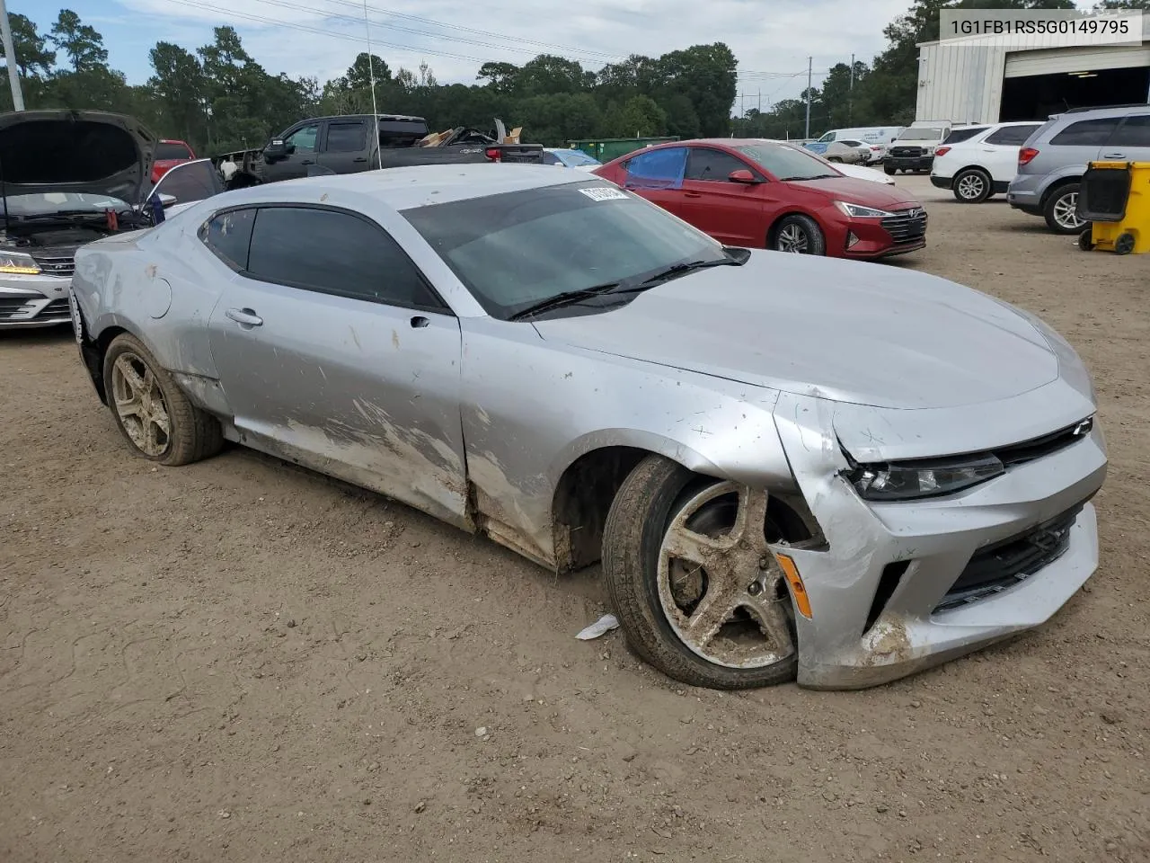 2016 Chevrolet Camaro Lt VIN: 1G1FB1RS5G0149795 Lot: 73130154