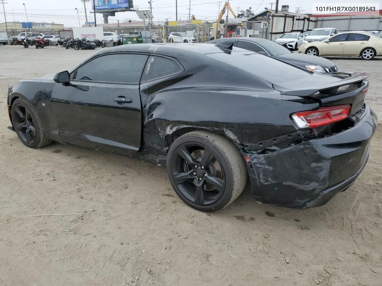 2016 Chevrolet Camaro Ss VIN: 1G1FH1R7XG0189543 Lot: 73430324