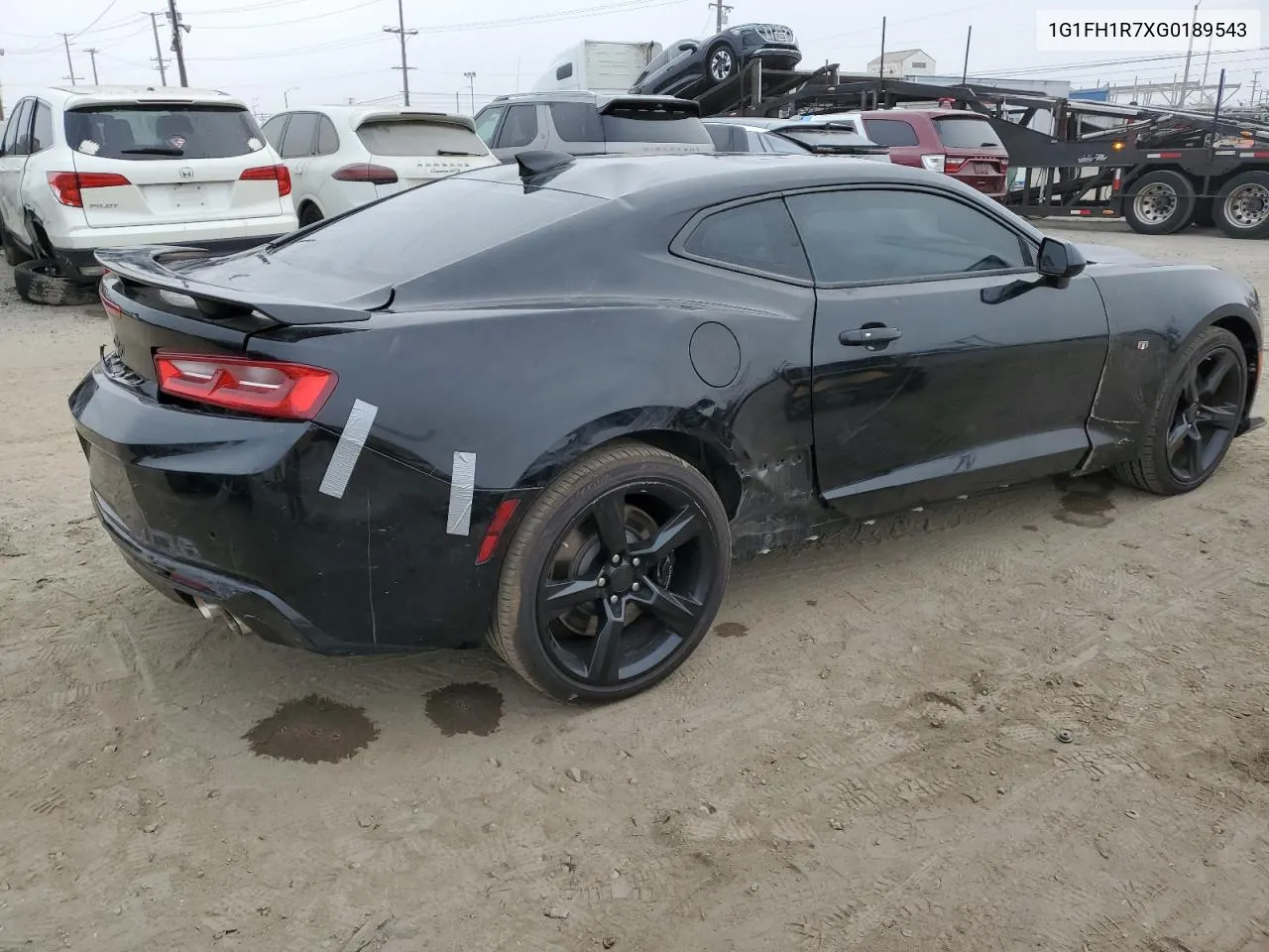 2016 Chevrolet Camaro Ss VIN: 1G1FH1R7XG0189543 Lot: 73430324