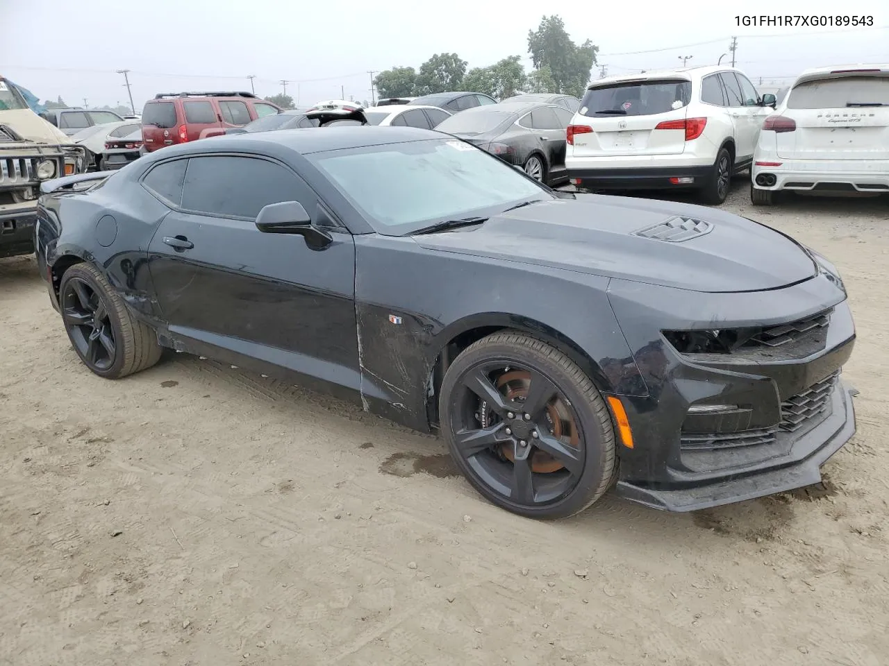 2016 Chevrolet Camaro Ss VIN: 1G1FH1R7XG0189543 Lot: 73430324