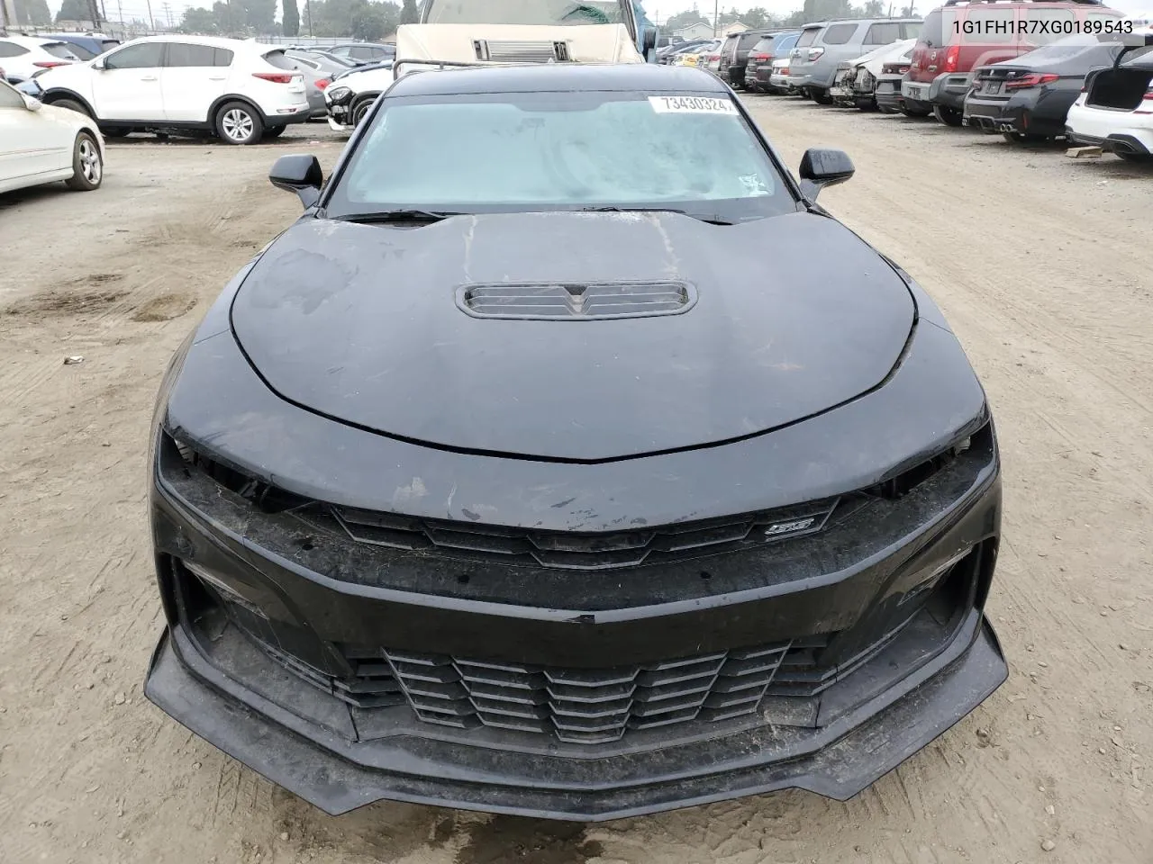 2016 Chevrolet Camaro Ss VIN: 1G1FH1R7XG0189543 Lot: 73430324