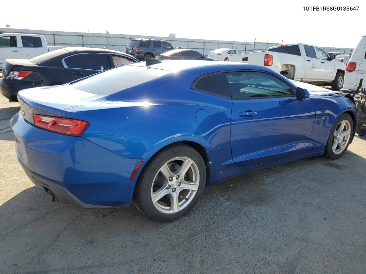 2016 Chevrolet Camaro Lt VIN: 1G1FB1RS8G0135647 Lot: 73611254