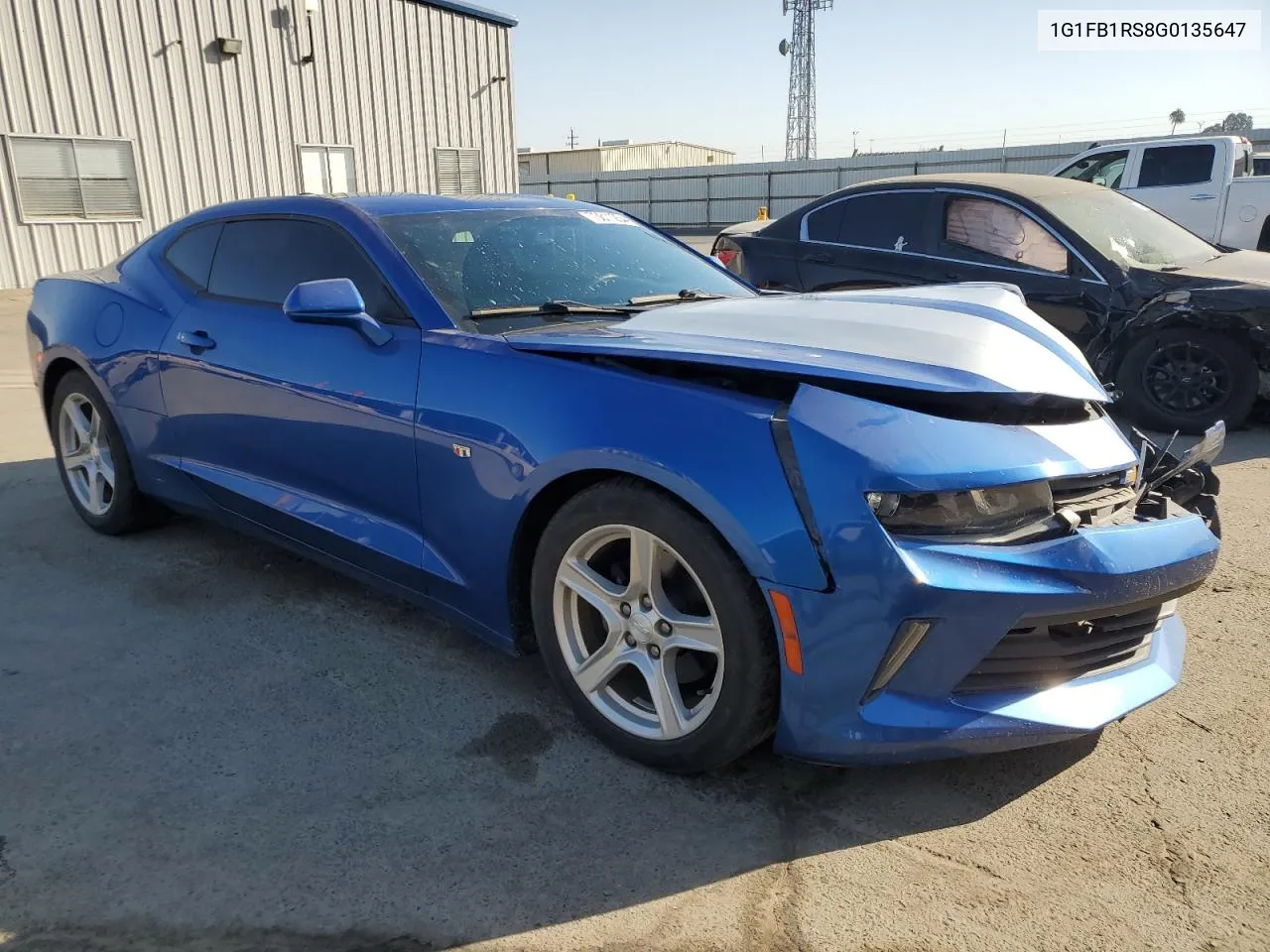 2016 Chevrolet Camaro Lt VIN: 1G1FB1RS8G0135647 Lot: 73611254