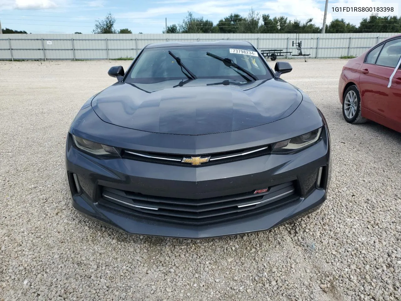 2016 Chevrolet Camaro Lt VIN: 1G1FD1RS8G0183398 Lot: 73798234