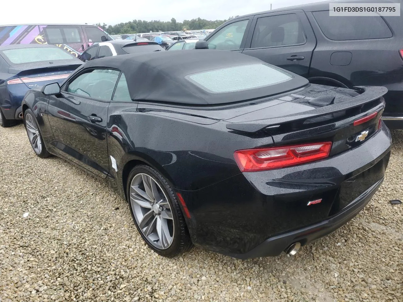 2016 Chevrolet Camaro Lt VIN: 1G1FD3DS1G0187795 Lot: 74125604