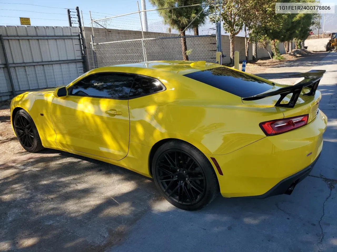 2016 Chevrolet Camaro Ss VIN: 1G1FE1R74G0178806 Lot: 74267244