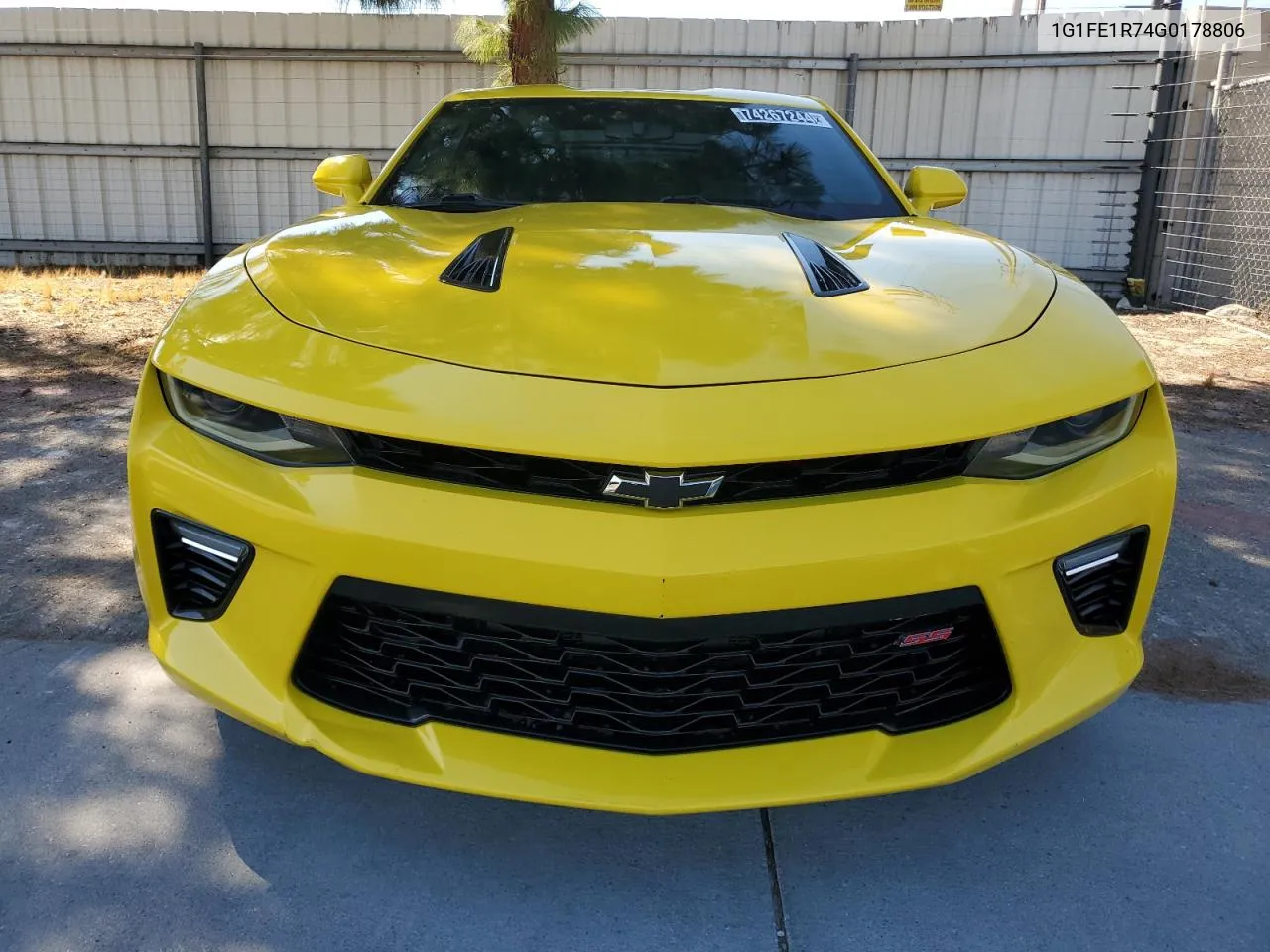 2016 Chevrolet Camaro Ss VIN: 1G1FE1R74G0178806 Lot: 74267244