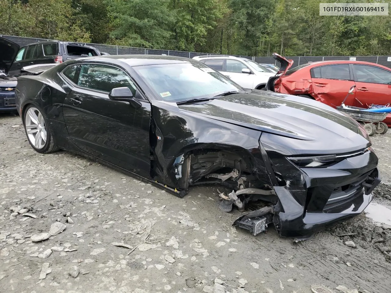 2016 Chevrolet Camaro Lt VIN: 1G1FD1RX6G0169415 Lot: 74532194