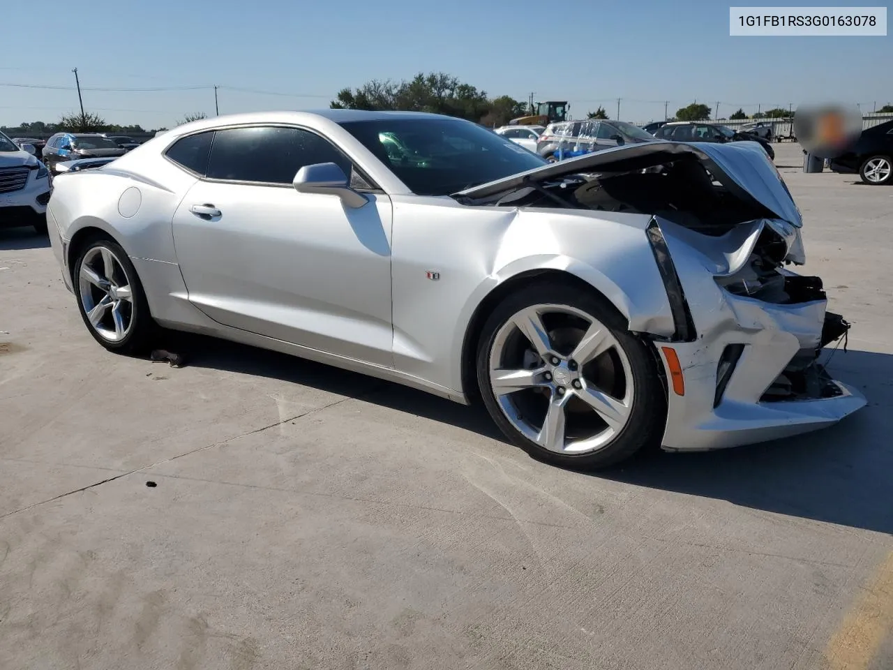 2016 Chevrolet Camaro Lt VIN: 1G1FB1RS3G0163078 Lot: 74605314