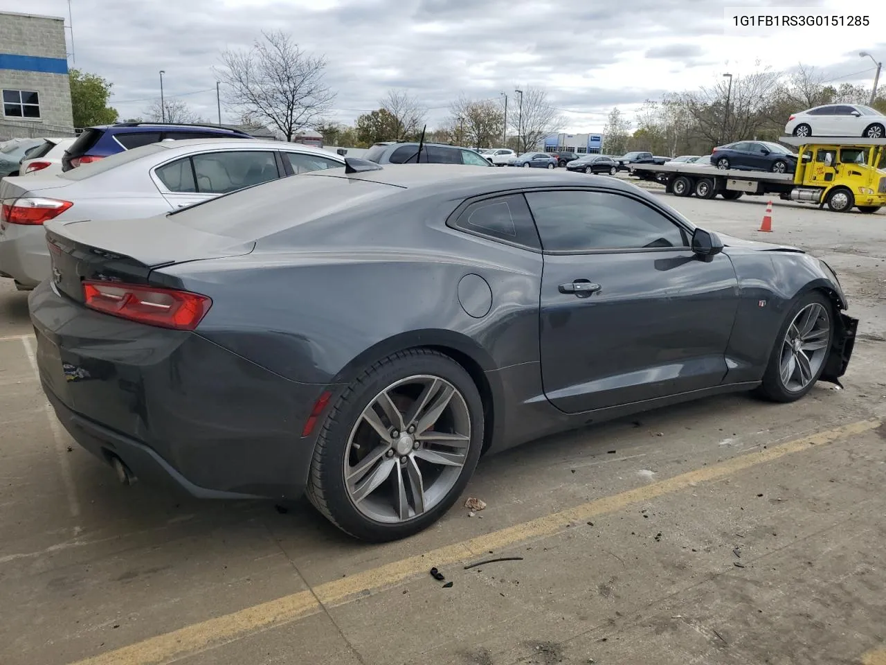 2016 Chevrolet Camaro Lt VIN: 1G1FB1RS3G0151285 Lot: 75019454