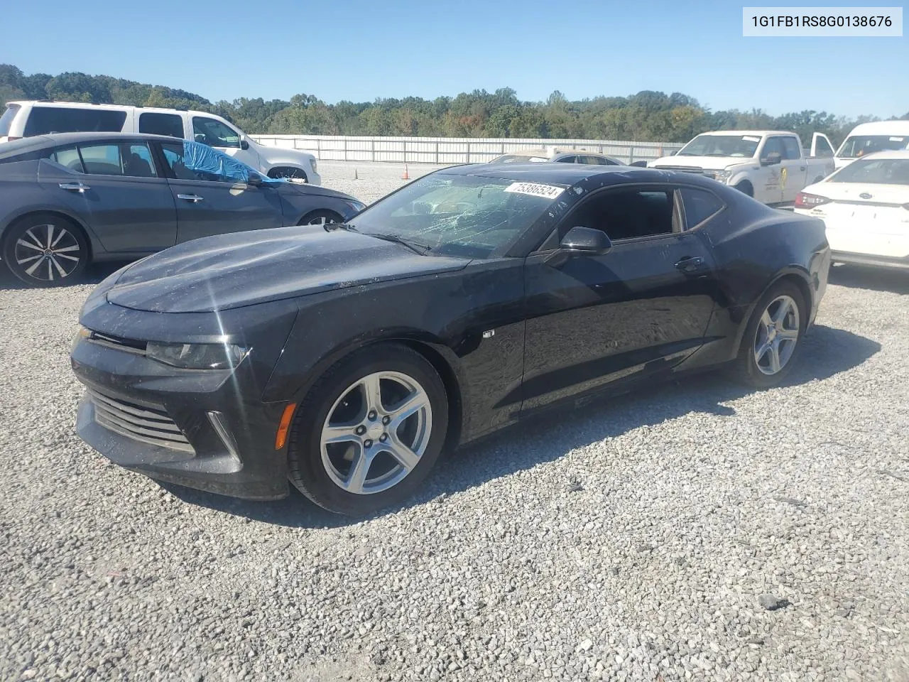 2016 Chevrolet Camaro Lt VIN: 1G1FB1RS8G0138676 Lot: 75386524