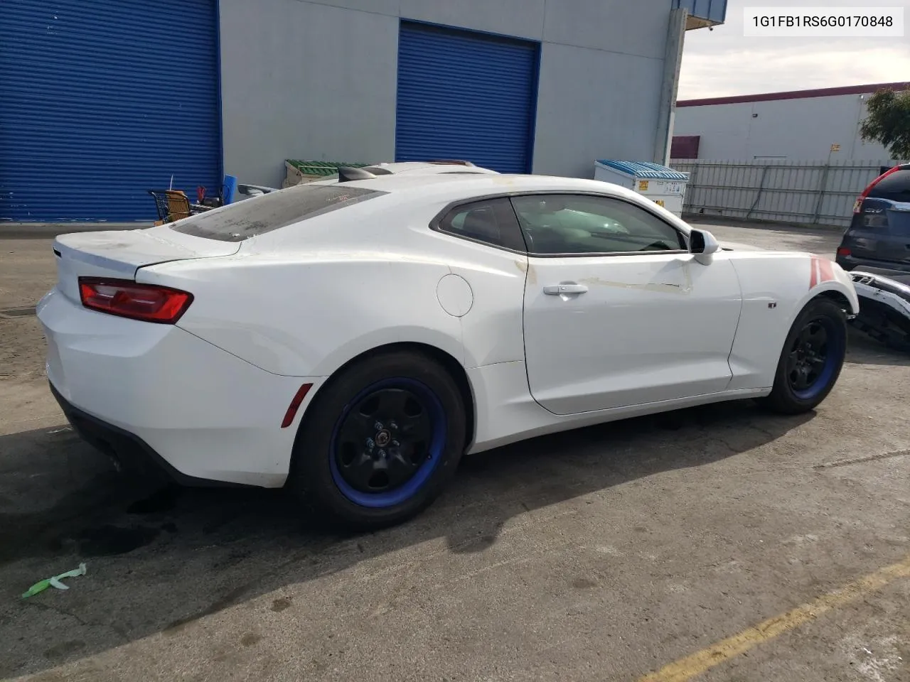 2016 Chevrolet Camaro Lt VIN: 1G1FB1RS6G0170848 Lot: 75492234