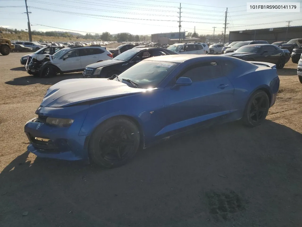 2016 Chevrolet Camaro Lt VIN: 1G1FB1RS9G0141179 Lot: 75675224