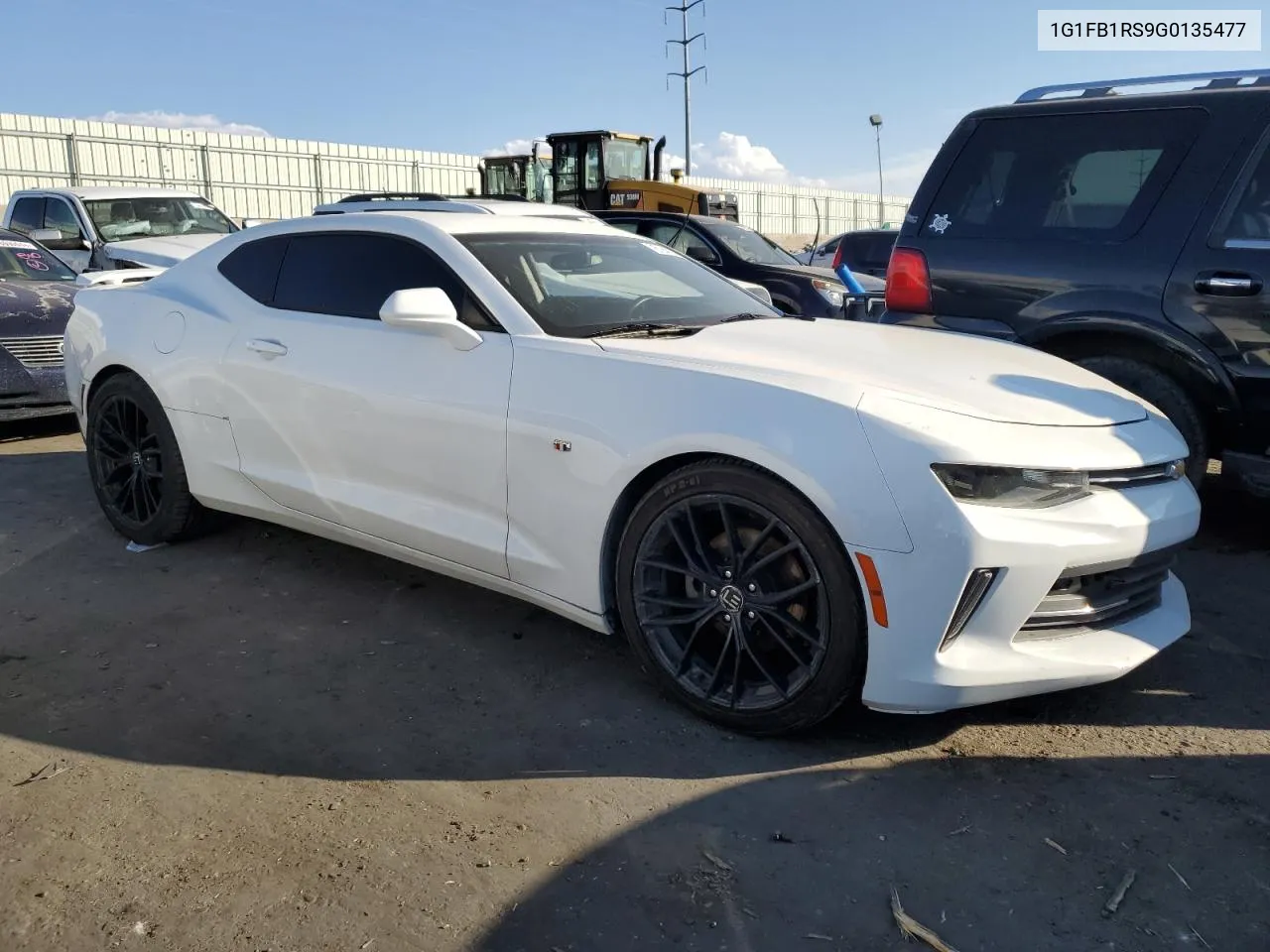 2016 Chevrolet Camaro Lt VIN: 1G1FB1RS9G0135477 Lot: 76124724