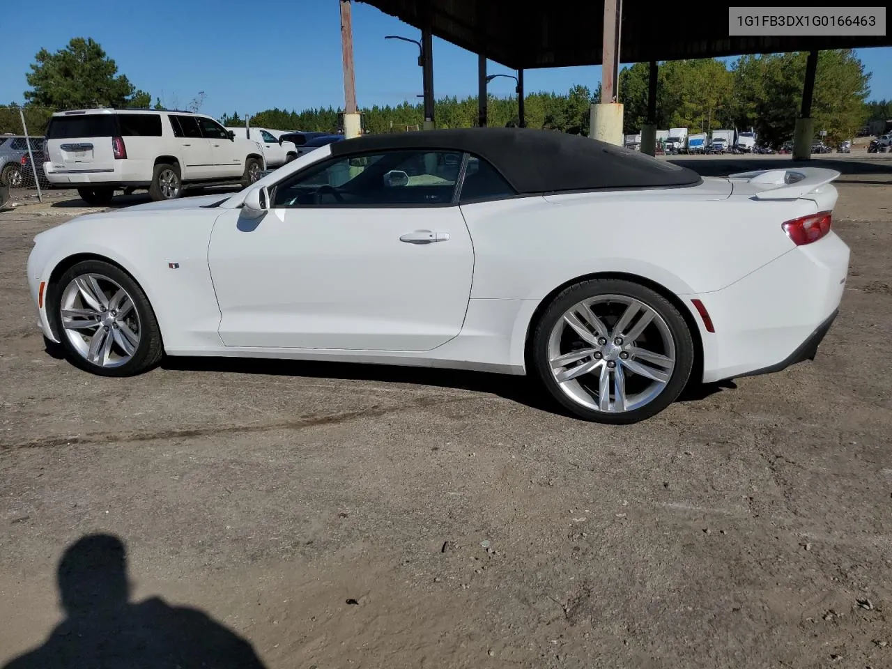 2016 Chevrolet Camaro Lt VIN: 1G1FB3DX1G0166463 Lot: 76450344