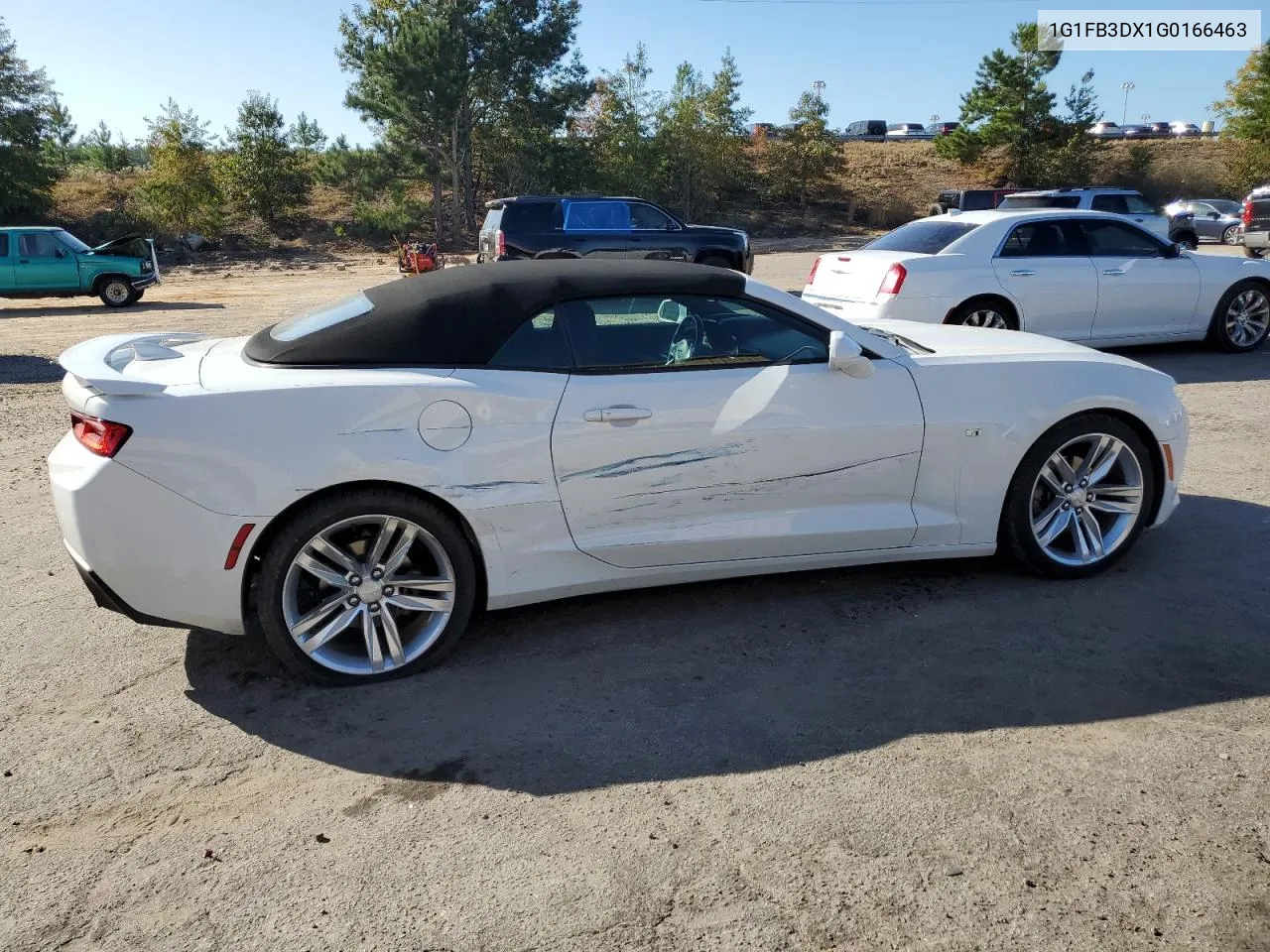 2016 Chevrolet Camaro Lt VIN: 1G1FB3DX1G0166463 Lot: 76450344