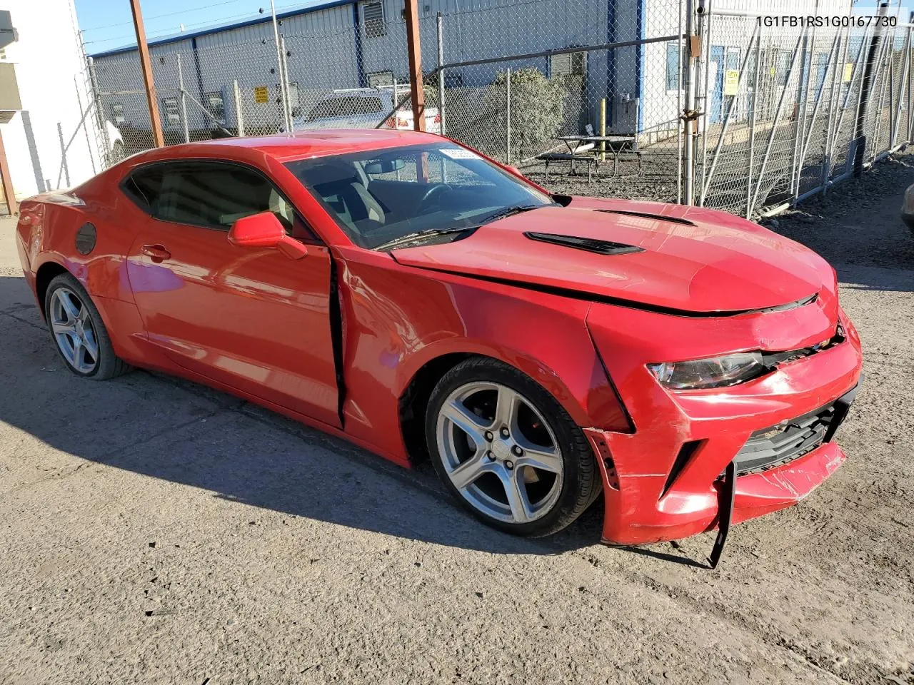 2016 Chevrolet Camaro Lt VIN: 1G1FB1RS1G0167730 Lot: 76526364