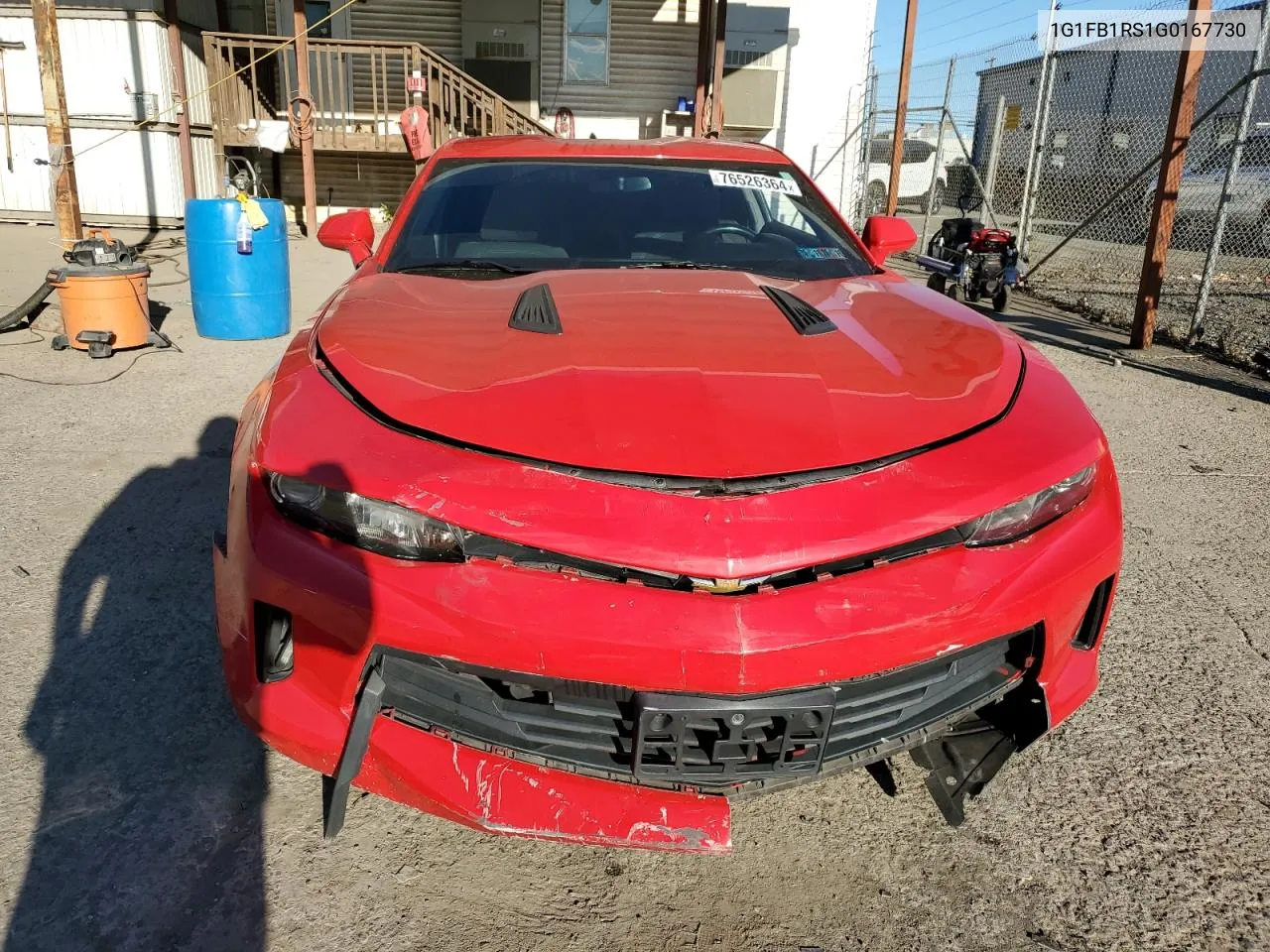 2016 Chevrolet Camaro Lt VIN: 1G1FB1RS1G0167730 Lot: 76526364