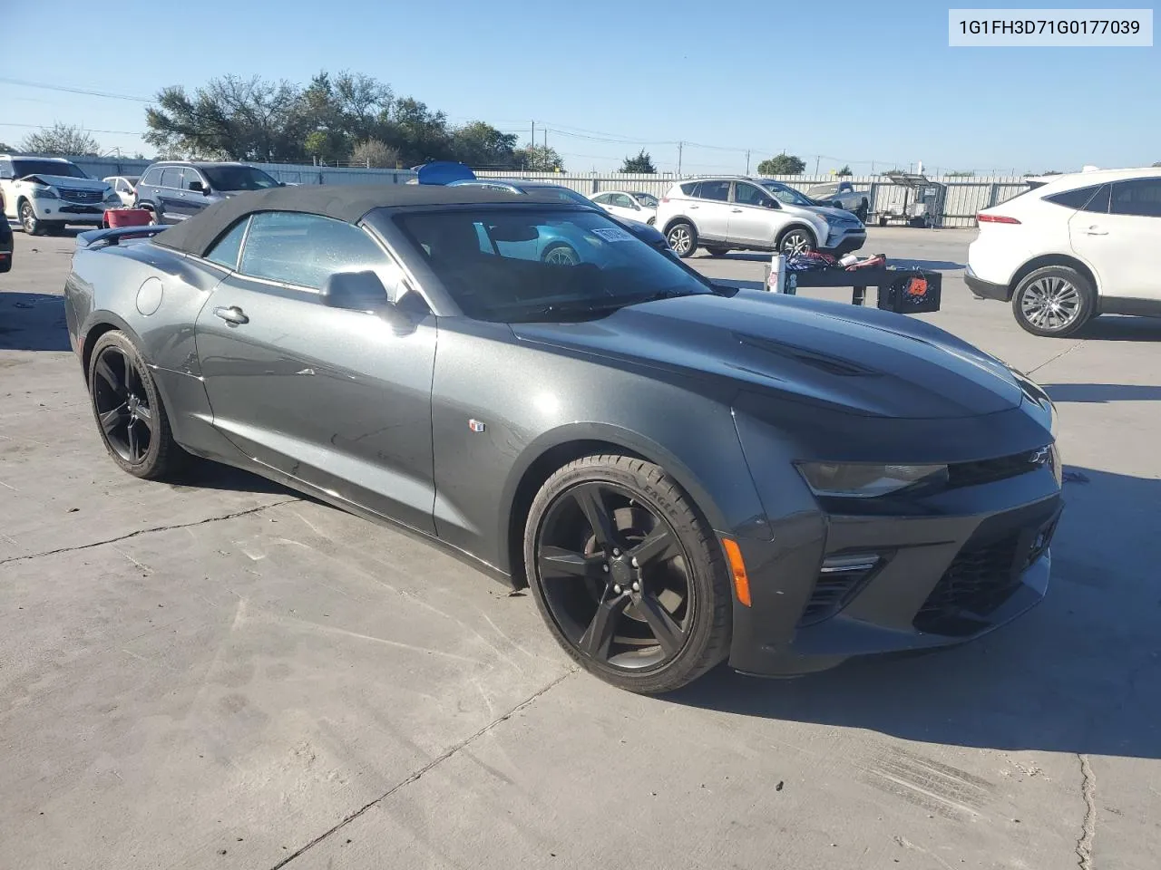 2016 Chevrolet Camaro Ss VIN: 1G1FH3D71G0177039 Lot: 76707964