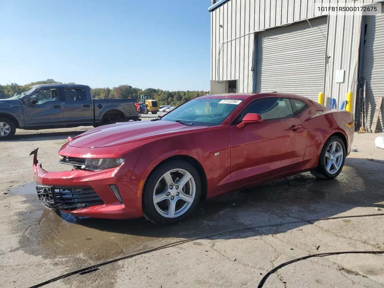 2016 Chevrolet Camaro Lt VIN: 1G1FB1RS0G0172675 Lot: 77112284