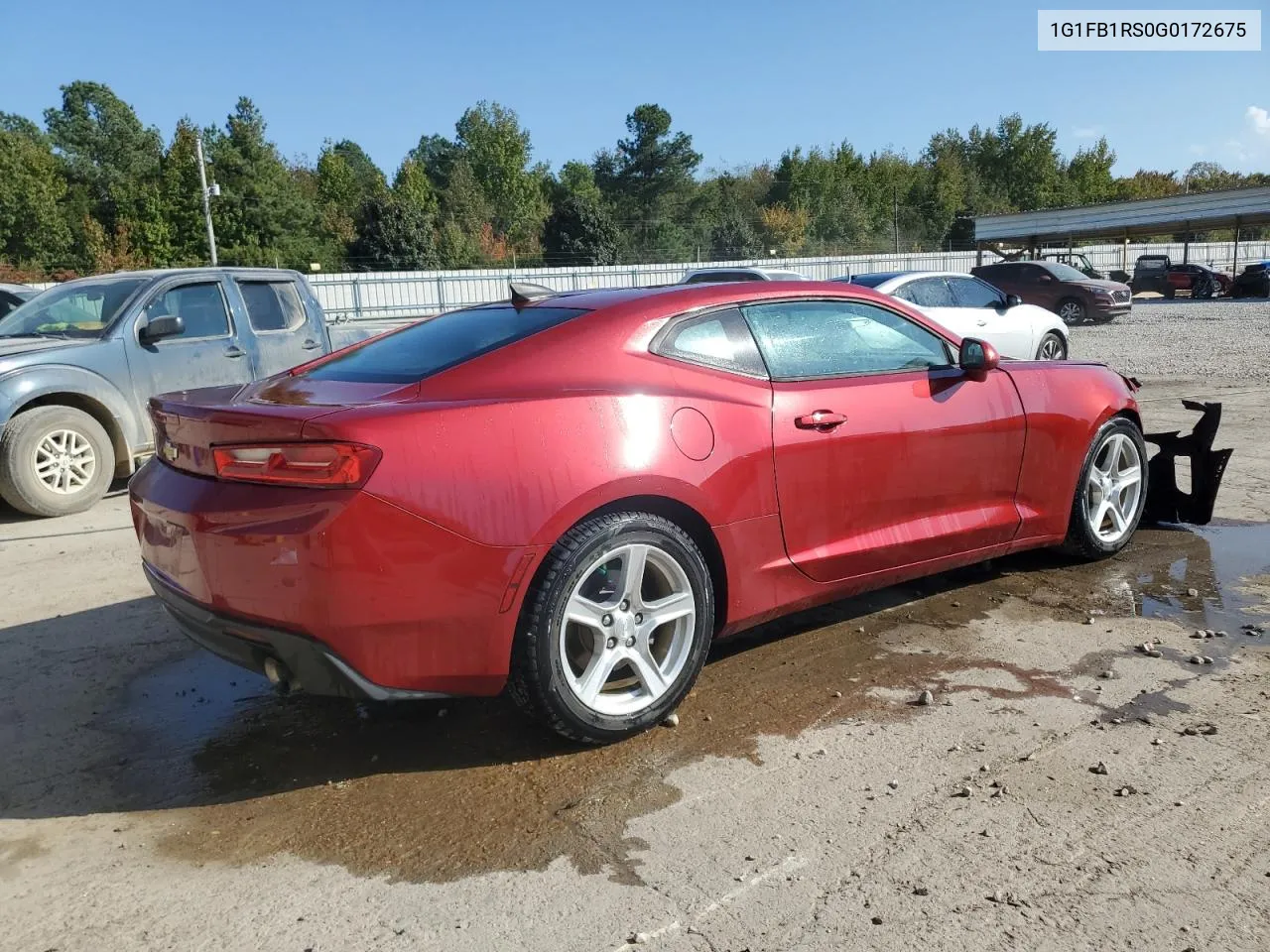 2016 Chevrolet Camaro Lt VIN: 1G1FB1RS0G0172675 Lot: 77112284