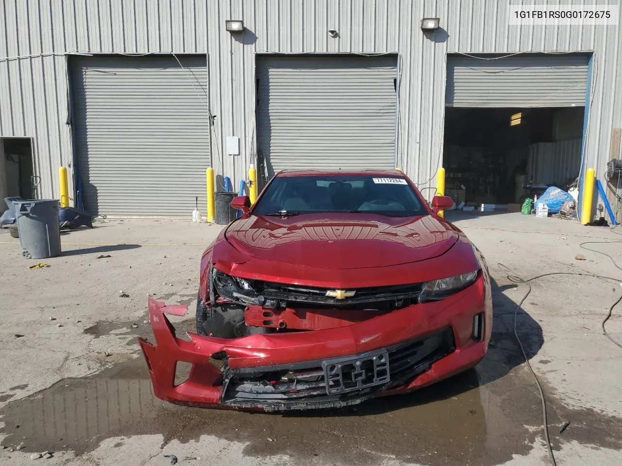 2016 Chevrolet Camaro Lt VIN: 1G1FB1RS0G0172675 Lot: 77112284