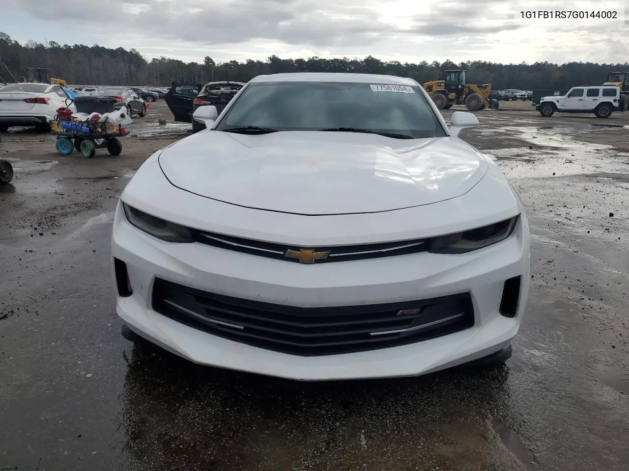 2016 Chevrolet Camaro Lt VIN: 1G1FB1RS7G0144002 Lot: 77581094