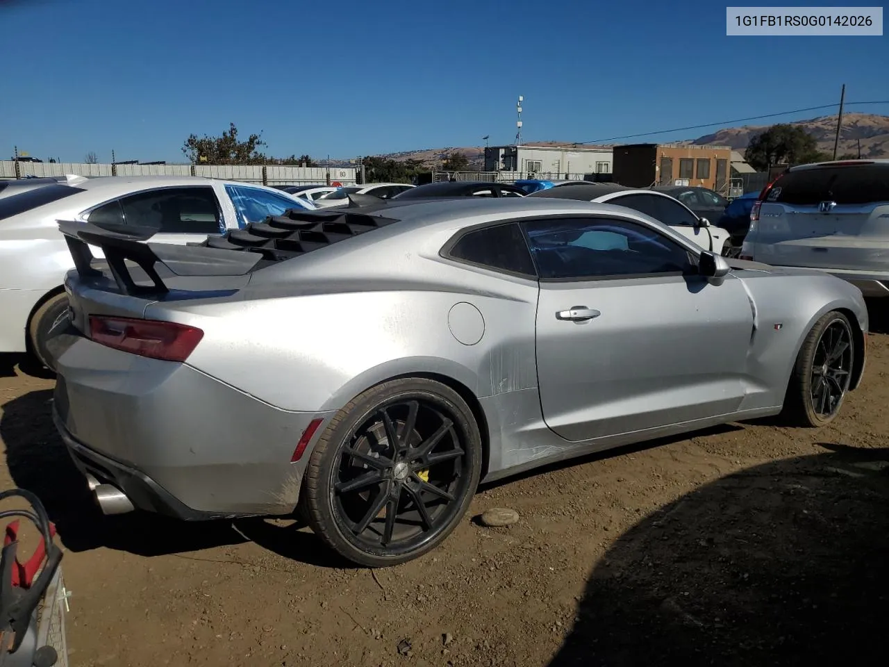 2016 Chevrolet Camaro Lt VIN: 1G1FB1RS0G0142026 Lot: 77691824