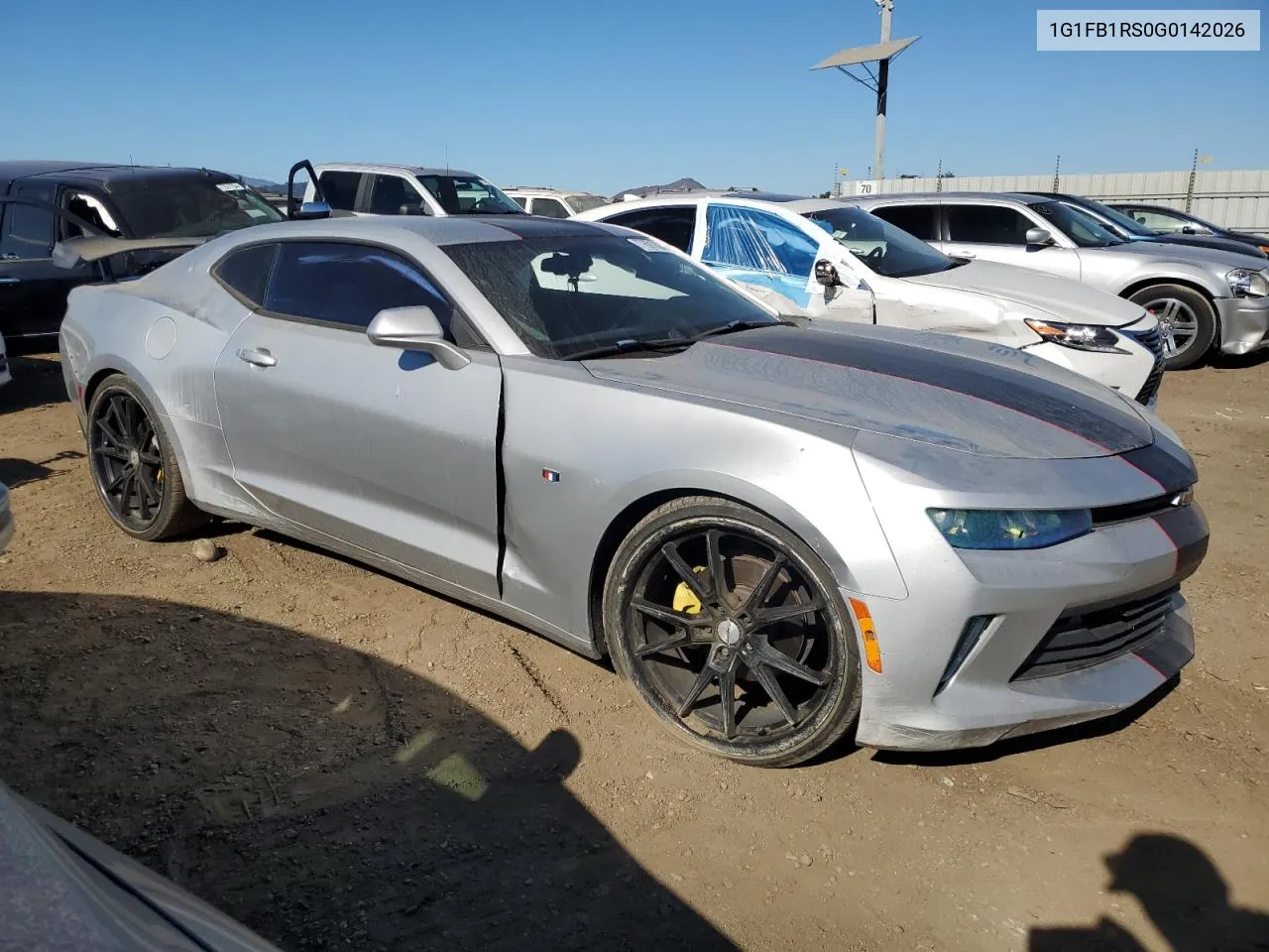 2016 Chevrolet Camaro Lt VIN: 1G1FB1RS0G0142026 Lot: 77691824