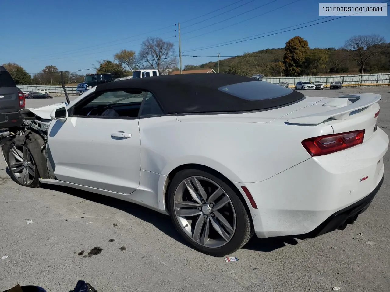 2016 Chevrolet Camaro Lt VIN: 1G1FD3DS1G0185884 Lot: 77774894