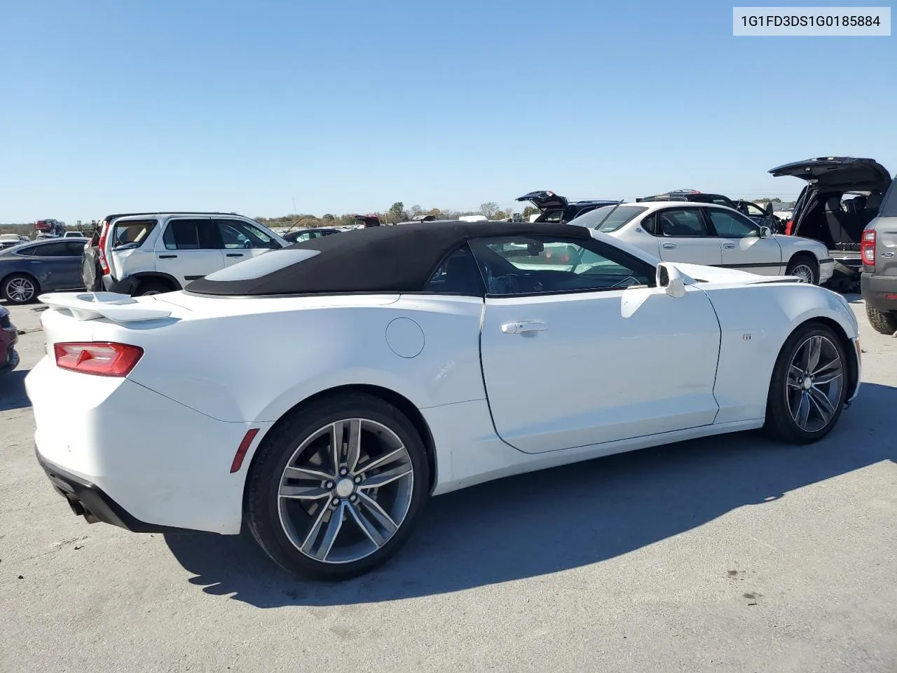 2016 Chevrolet Camaro Lt VIN: 1G1FD3DS1G0185884 Lot: 77774894