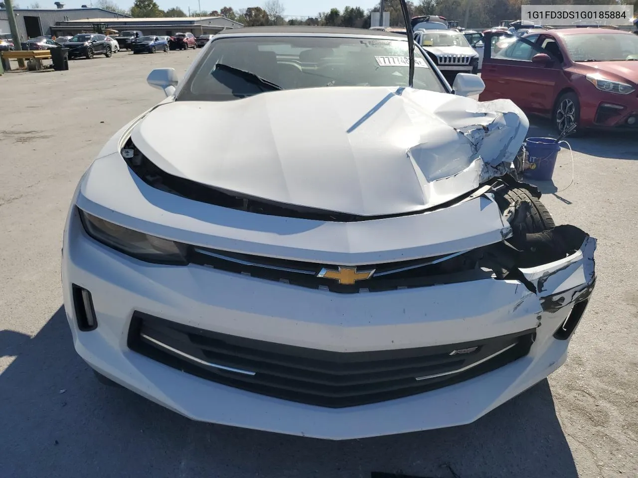 2016 Chevrolet Camaro Lt VIN: 1G1FD3DS1G0185884 Lot: 77774894