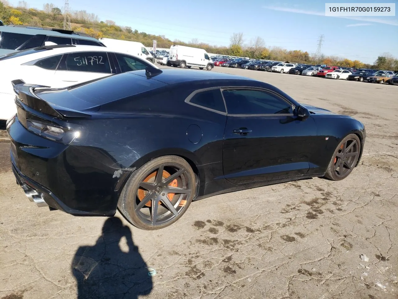 2016 Chevrolet Camaro Ss VIN: 1G1FH1R70G0159273 Lot: 77964984