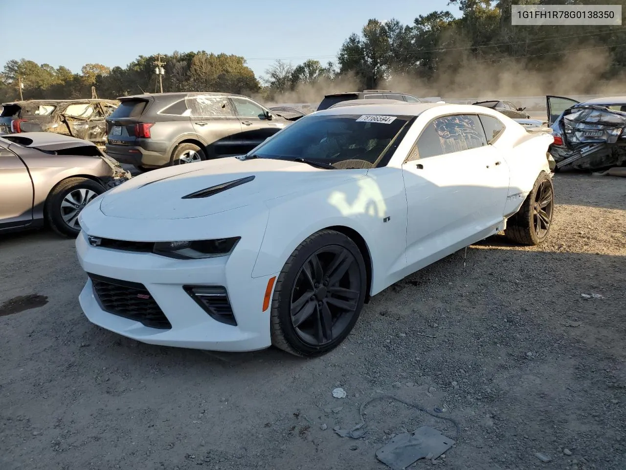 2016 Chevrolet Camaro Ss VIN: 1G1FH1R78G0138350 Lot: 78166594