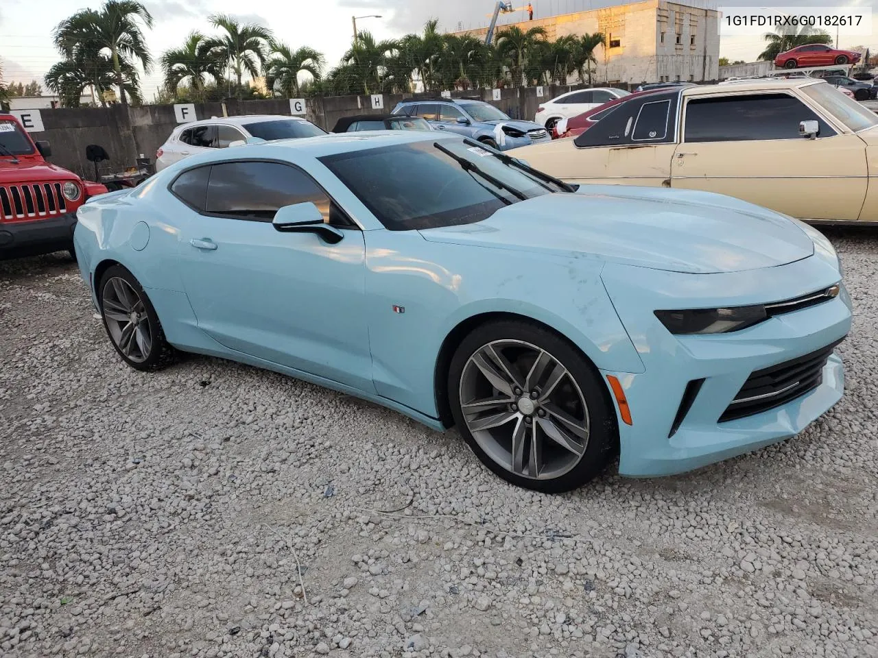 2016 Chevrolet Camaro Lt VIN: 1G1FD1RX6G0182617 Lot: 78664664