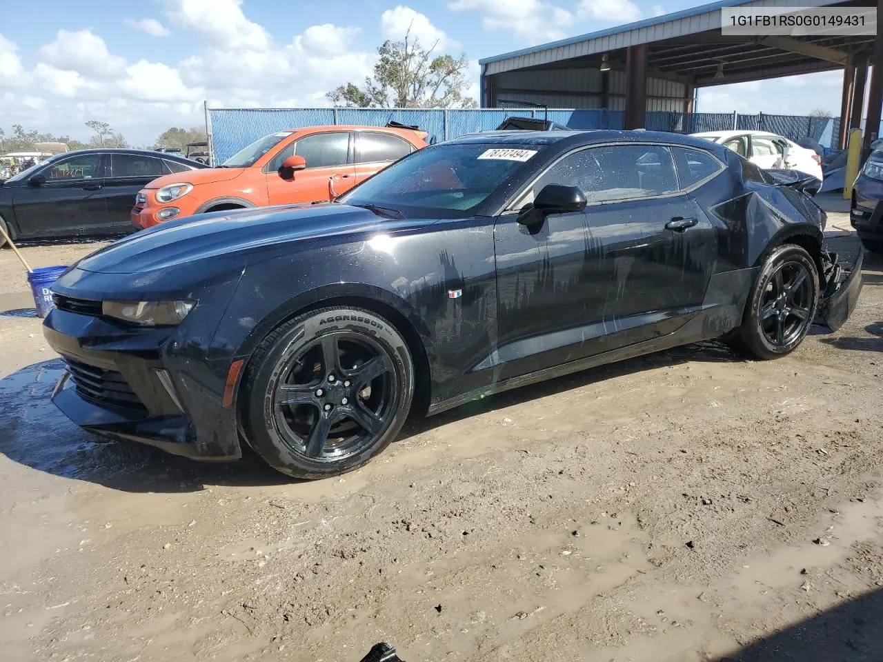 2016 Chevrolet Camaro Lt VIN: 1G1FB1RS0G0149431 Lot: 78737494