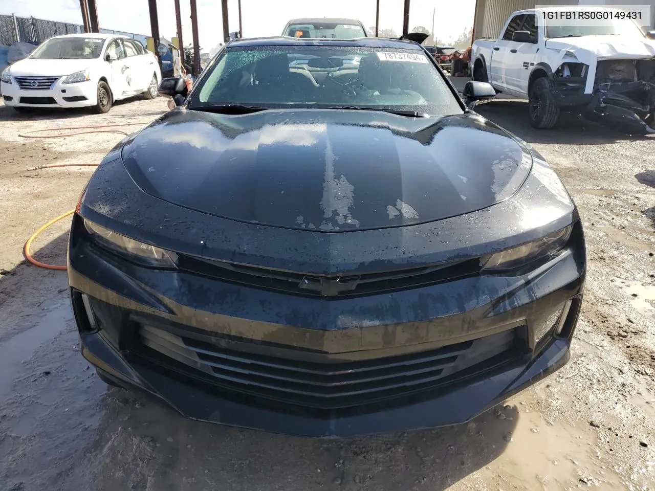 2016 Chevrolet Camaro Lt VIN: 1G1FB1RS0G0149431 Lot: 78737494