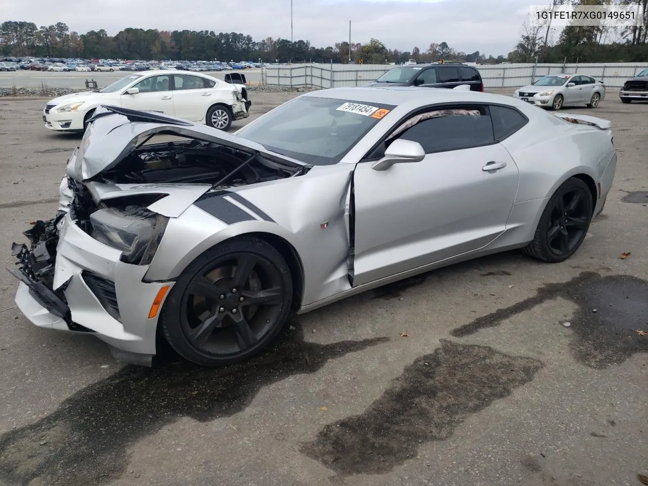 2016 Chevrolet Camaro Ss VIN: 1G1FE1R7XG0149651 Lot: 79181454