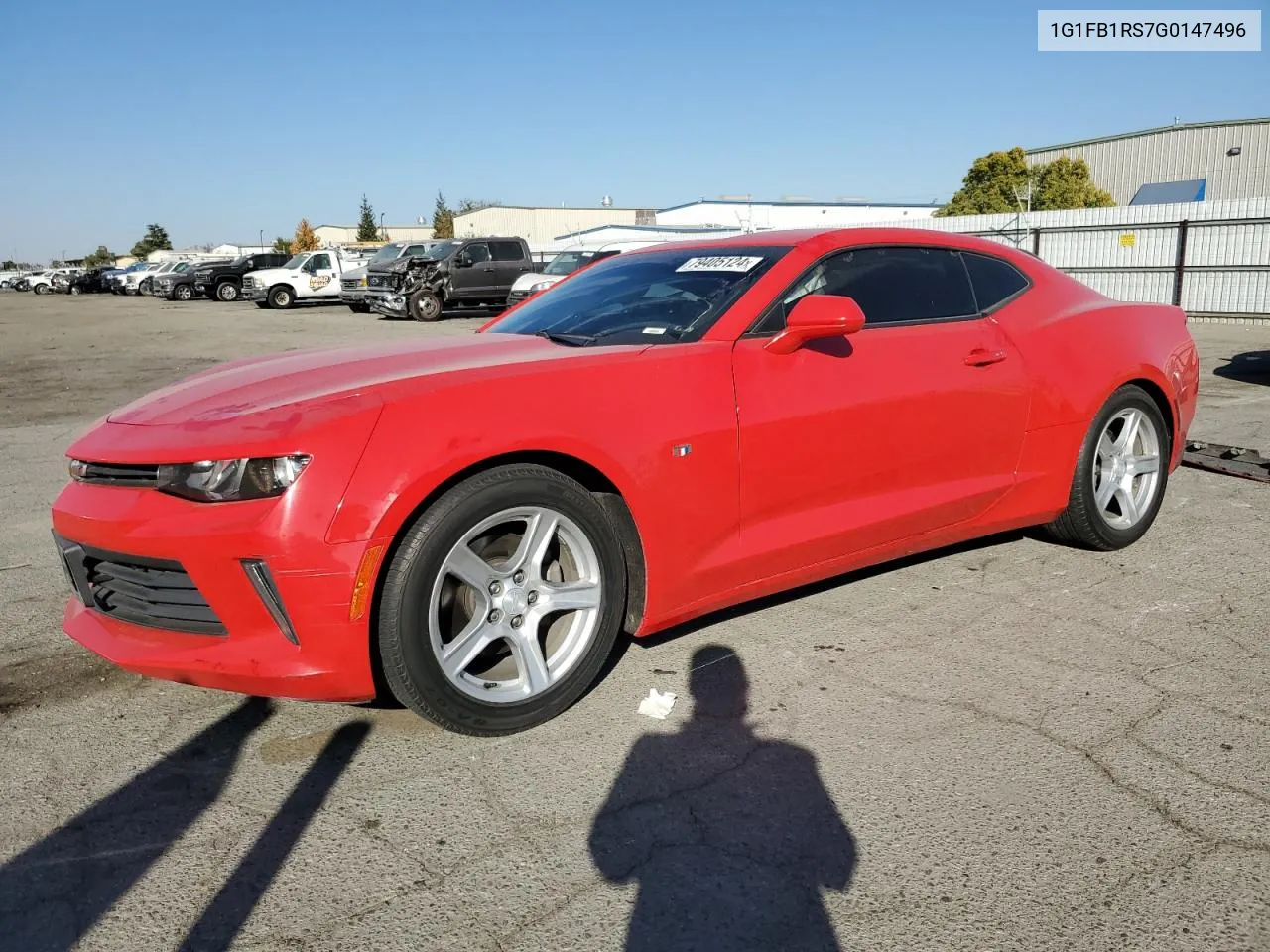 2016 Chevrolet Camaro Lt VIN: 1G1FB1RS7G0147496 Lot: 79405124