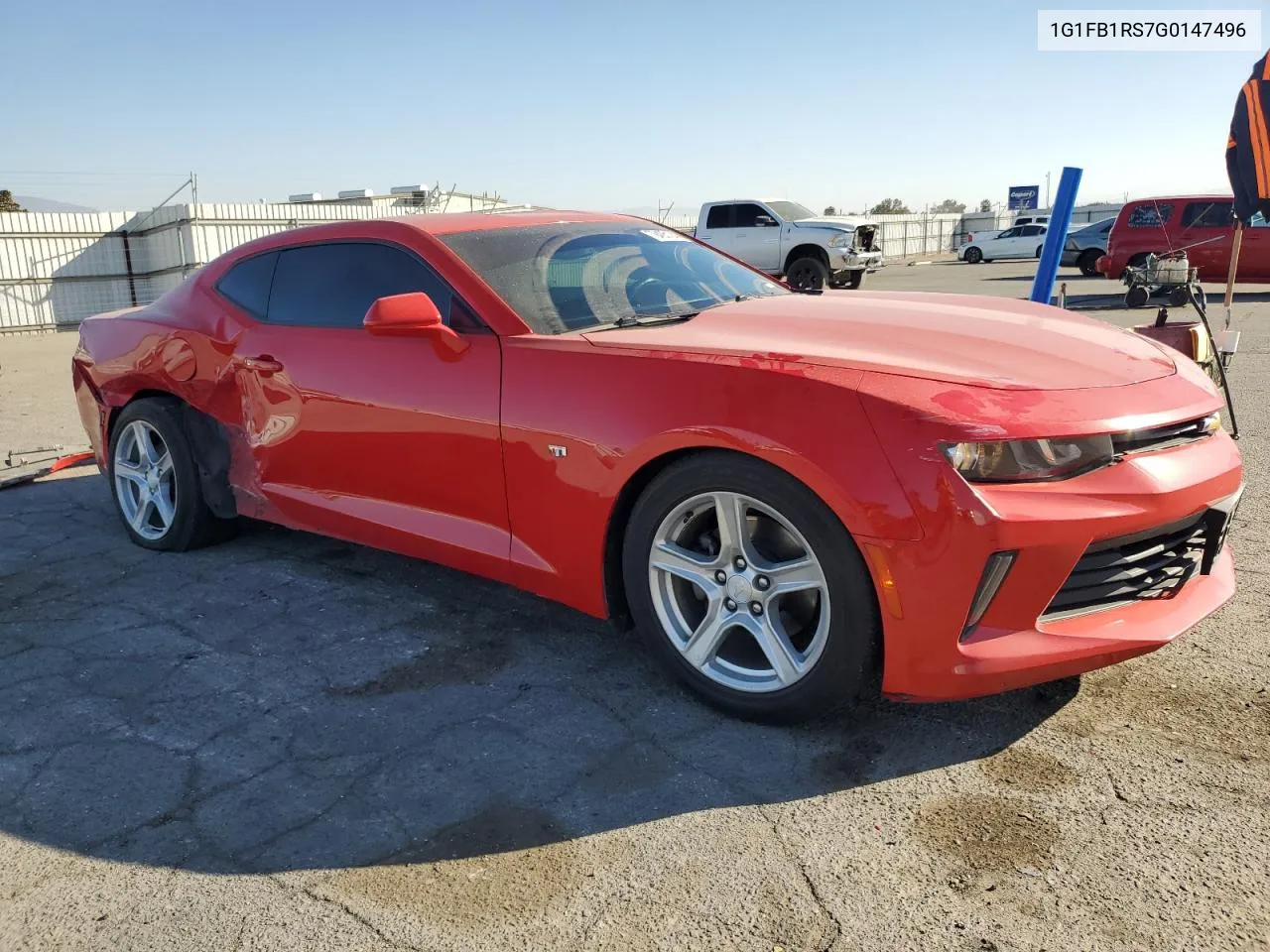 2016 Chevrolet Camaro Lt VIN: 1G1FB1RS7G0147496 Lot: 79405124