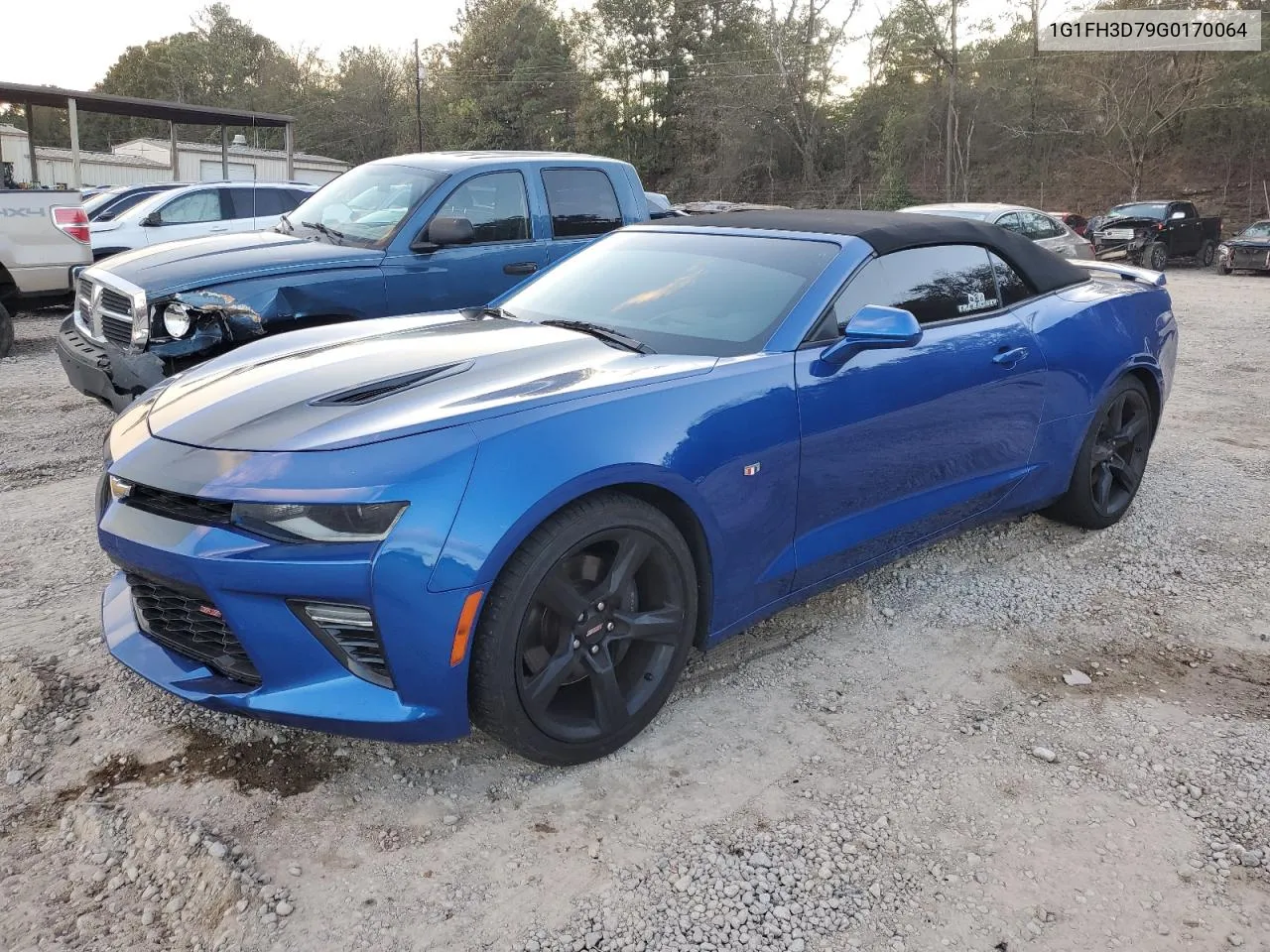 2016 Chevrolet Camaro Ss VIN: 1G1FH3D79G0170064 Lot: 79954794