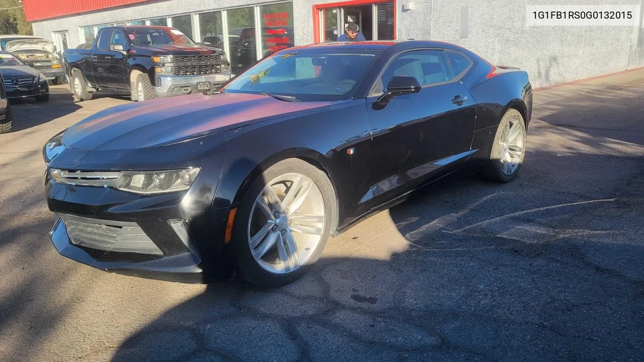 2016 Chevrolet Camaro Lt VIN: 1G1FB1RS0G0132015 Lot: 80146624